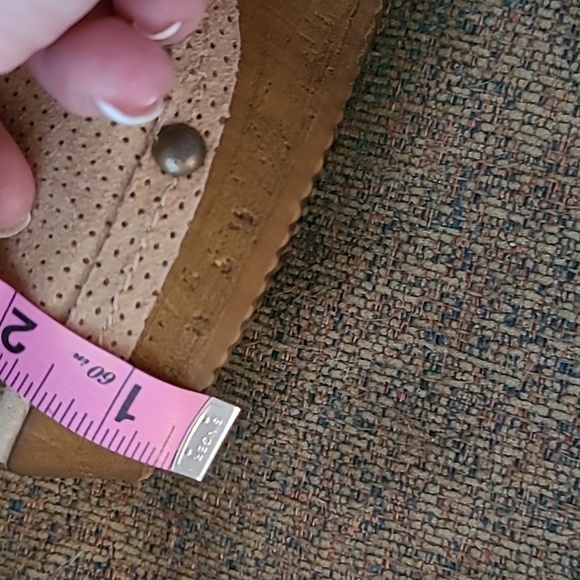 Sbicca Declan Suede Slide Platform Wedge Sandals - Picture 6 of 6